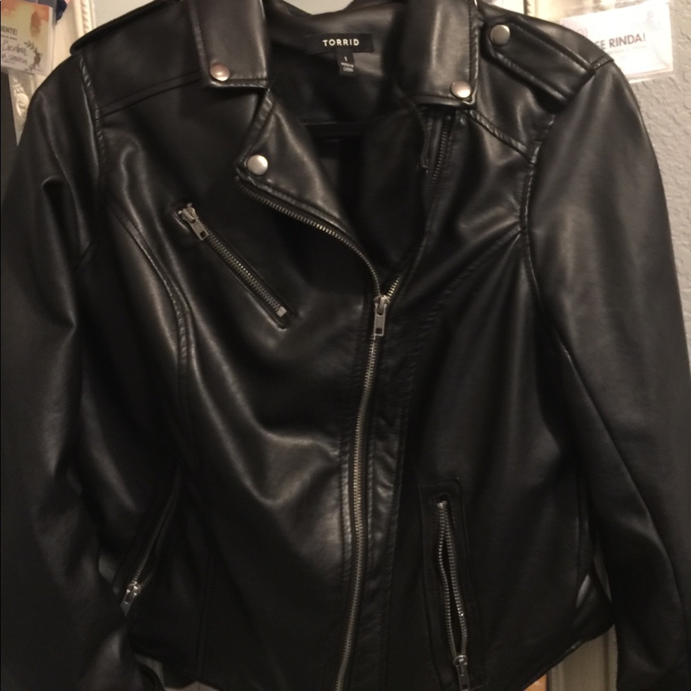 Torrid leather jacket